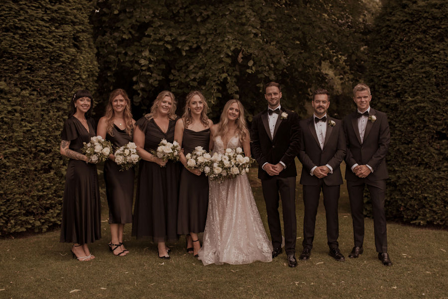 bridesmaid's flowers