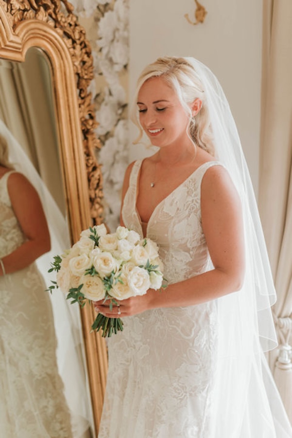 scented bridal bouquet