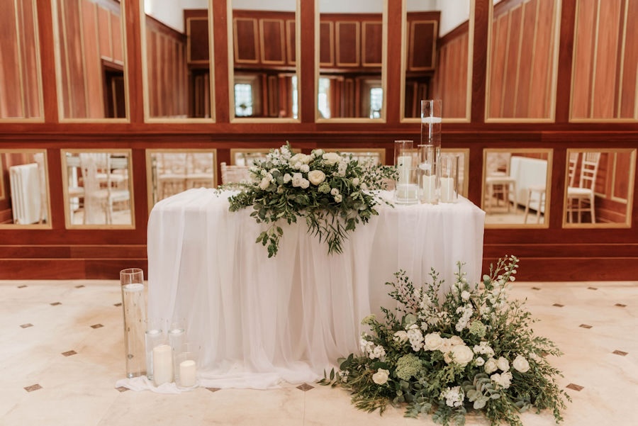 two piece registrar flowers