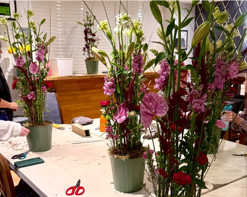 Floristry from the Beginning Students