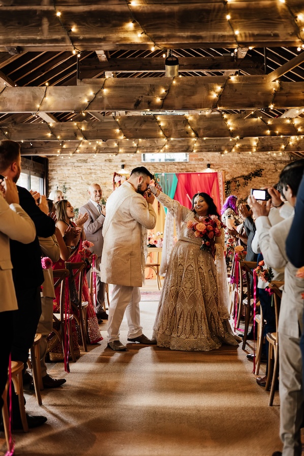 Vibrant Asian Wedding at the Great Barn