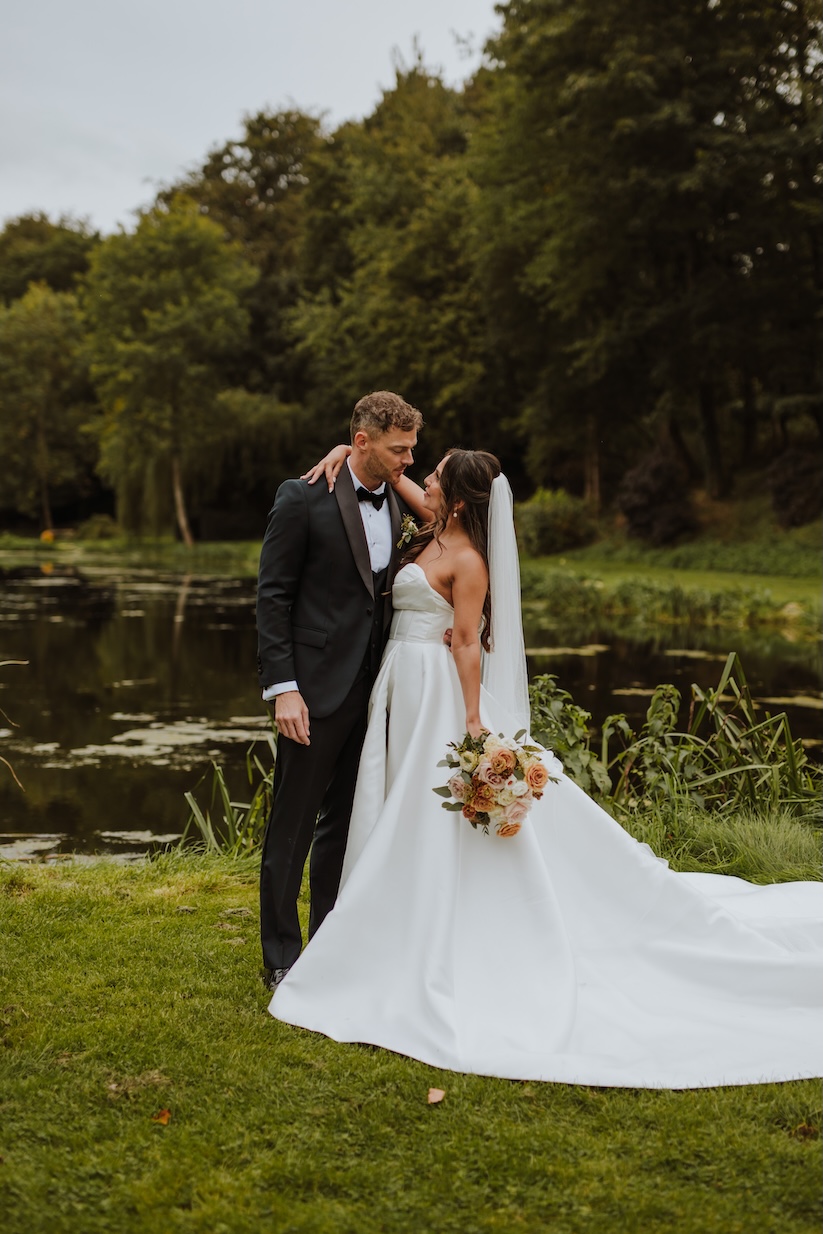 Autumn Wedding by the Lake