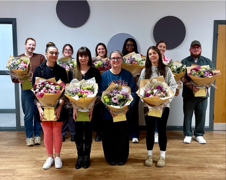 Floristry from the Beginning Students
