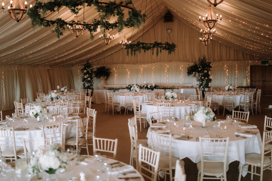 wedding reception flowers