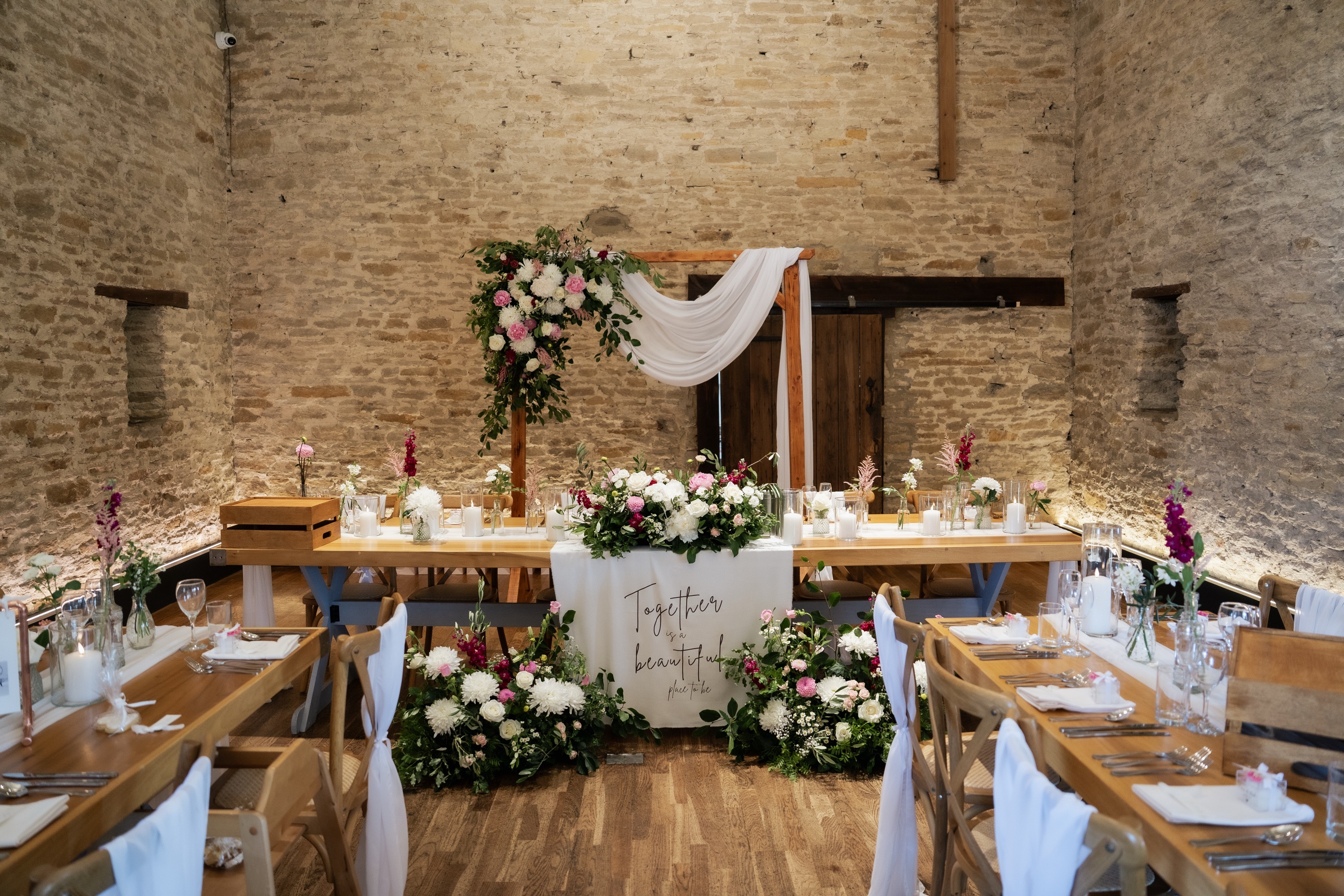 Repurposed Wedding Flowers