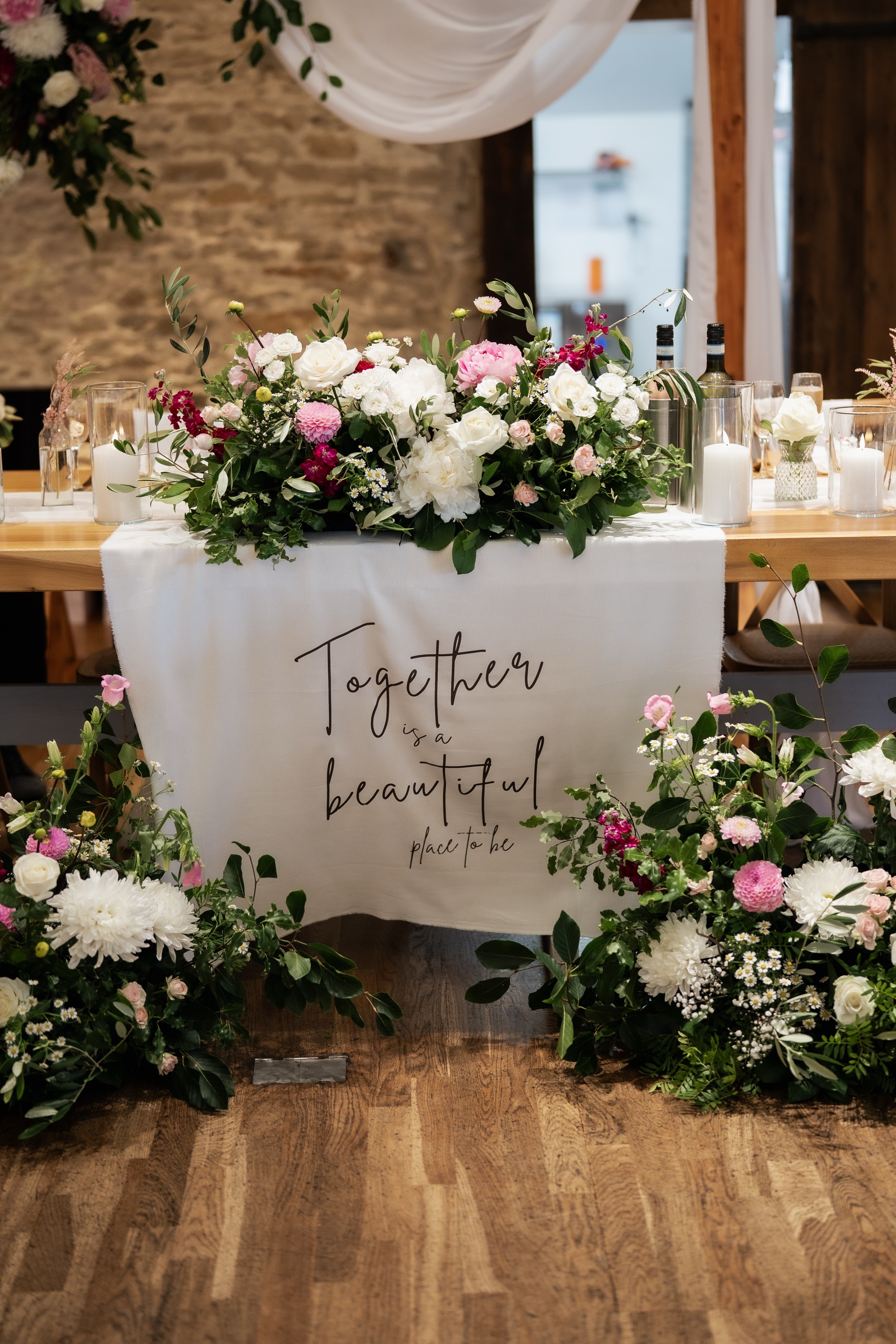 Top Table at the Great Barn